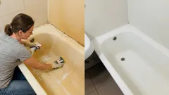 Badkaret kommer att glänsa: ett enkelt knep tar bort alla avlagringar och all smuts på 15 minuter